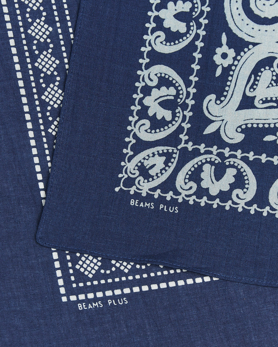 Mies | Taskuliinat | BEAMS PLUS | 2-Pack Bandana Set Navy