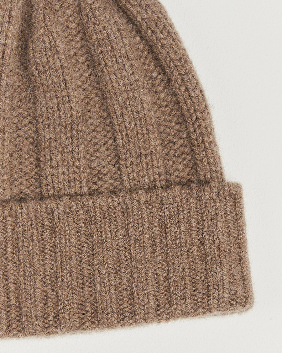 Mies | BEAMS PLUS Cashmere Rib Beanie Camel | BEAMS PLUS | Cashmere Rib Beanie Camel