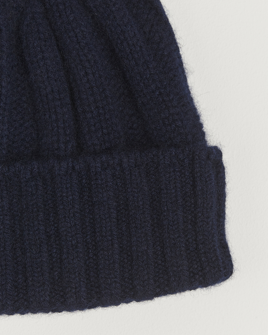 Mies | BEAMS PLUS Cashmere Rib Beanie Navy | BEAMS PLUS | Cashmere Rib Beanie Navy