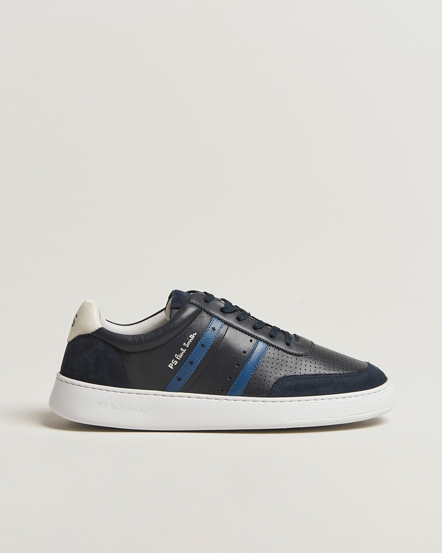 Mies | Tennarit | PS Paul Smith | Birch Leather/Suede Sneaker Blue