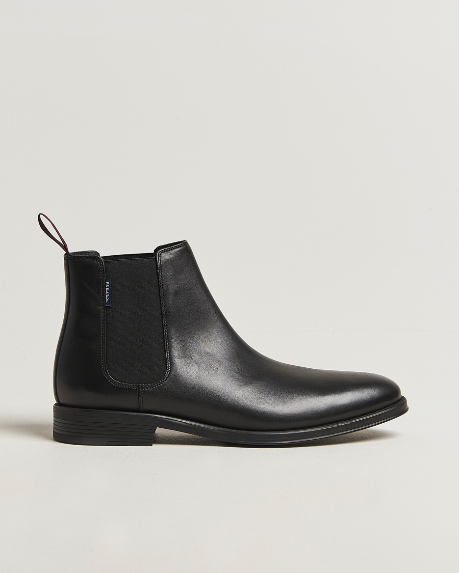 Mies | PS Paul Smith Augustus Leather Chelsea Boot Black | PS Paul Smith | Augustus Leather Chelsea Boot Black