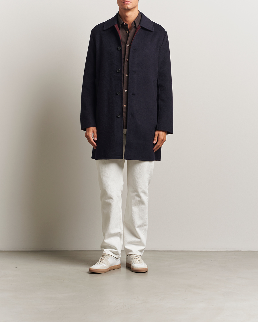 Mies | Takit | PS Paul Smith | Wool Coat Dark Blue