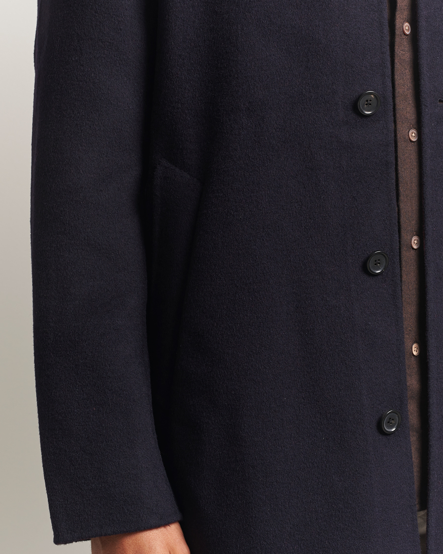 Mies | Takit | PS Paul Smith | Wool Coat Dark Blue