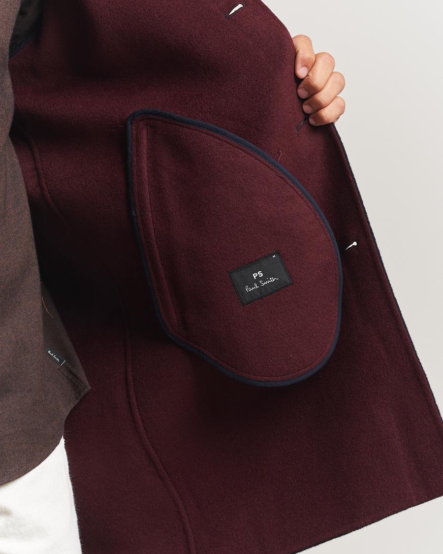 Mies | Takit | PS Paul Smith | Wool Coat Dark Blue