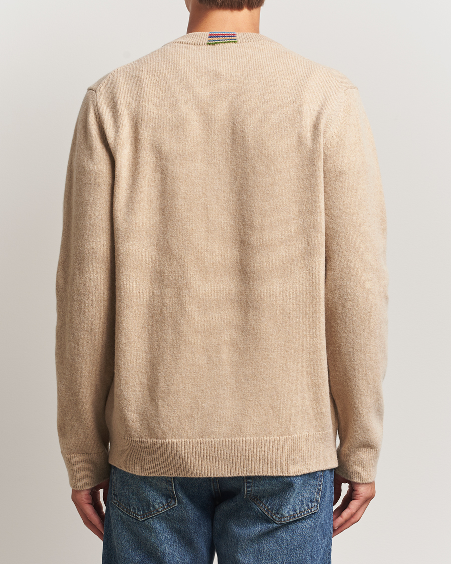 Mies | Puserot | PS Paul Smith | Merino Knitted Cardigan Beige