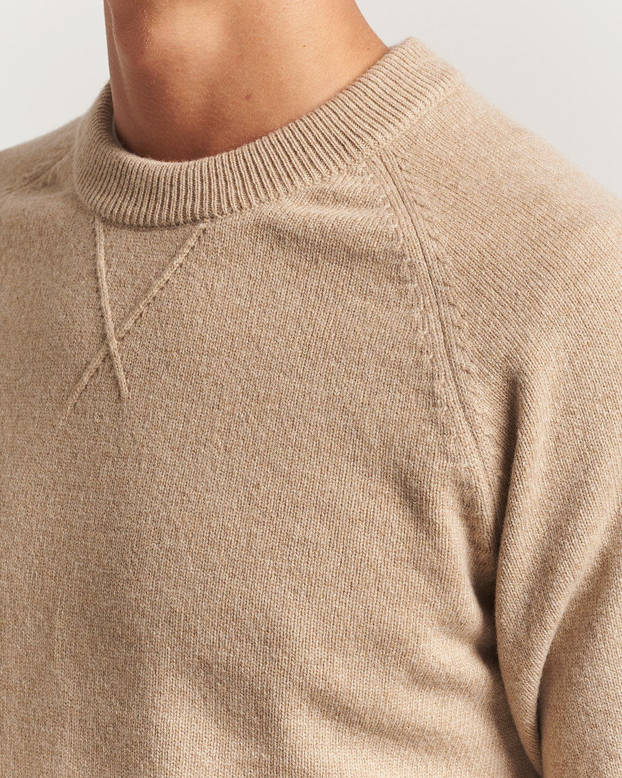 Mies | Puserot | PS Paul Smith | Merino Knitted Sweater Beige