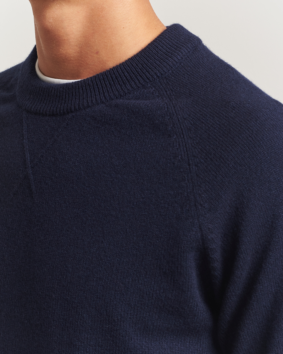 Mies | Puserot | PS Paul Smith | Merino Knitted Sweater Blue