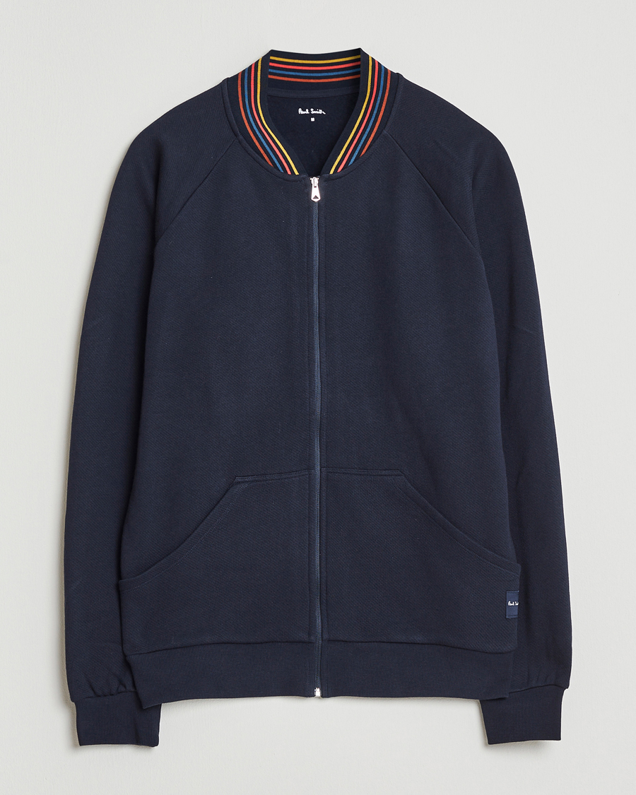 Mies | Puserot | Paul Smith | Artist Rib Full Zip Navy