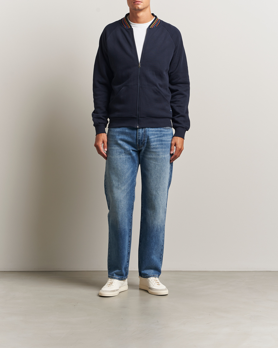 Mies | Puserot | Paul Smith | Artist Rib Full Zip Navy