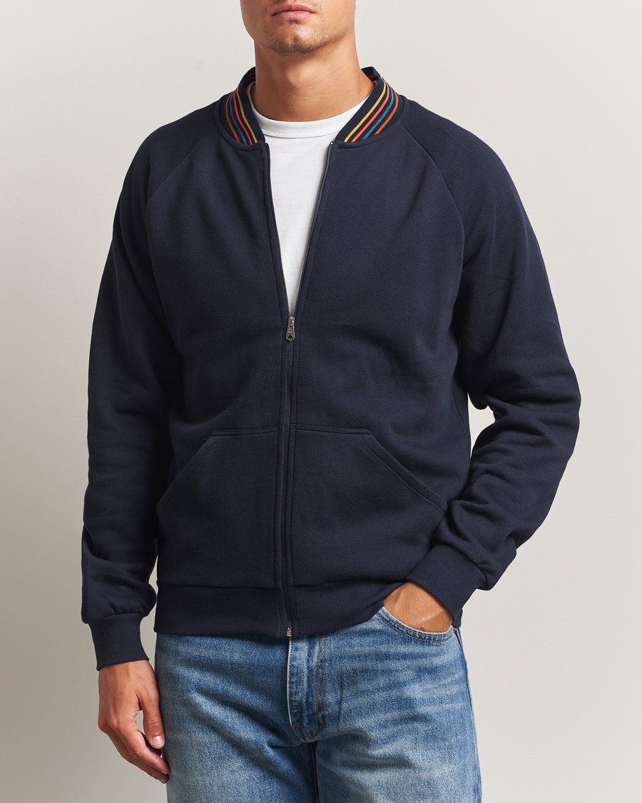 Mies | Puserot | Paul Smith | Artist Rib Full Zip Navy