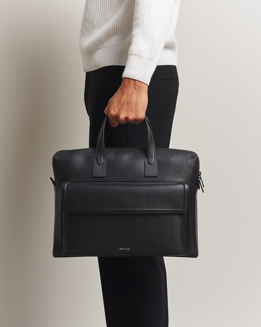 Mies | Paul Smith Leather Briefcase Black | Paul Smith | Leather Briefcase Black