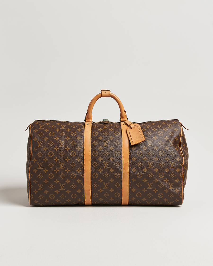 Mies | Pre-Owned & Vintage Bags | Louis Vuitton Pre-Owned | Keepall 55 Monogram