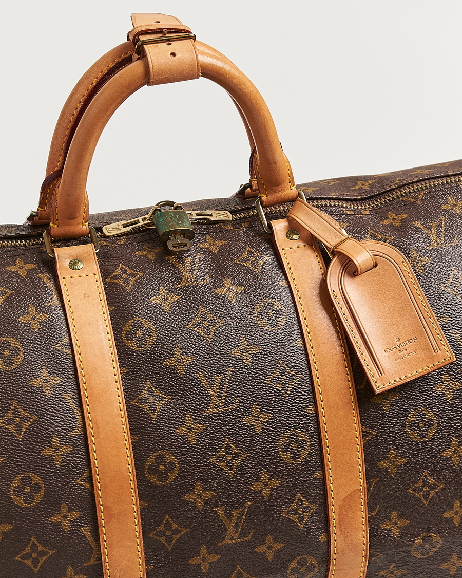 Mies | Pre-Owned & Vintage Bags | Louis Vuitton Pre-Owned | Keepall 55 Monogram