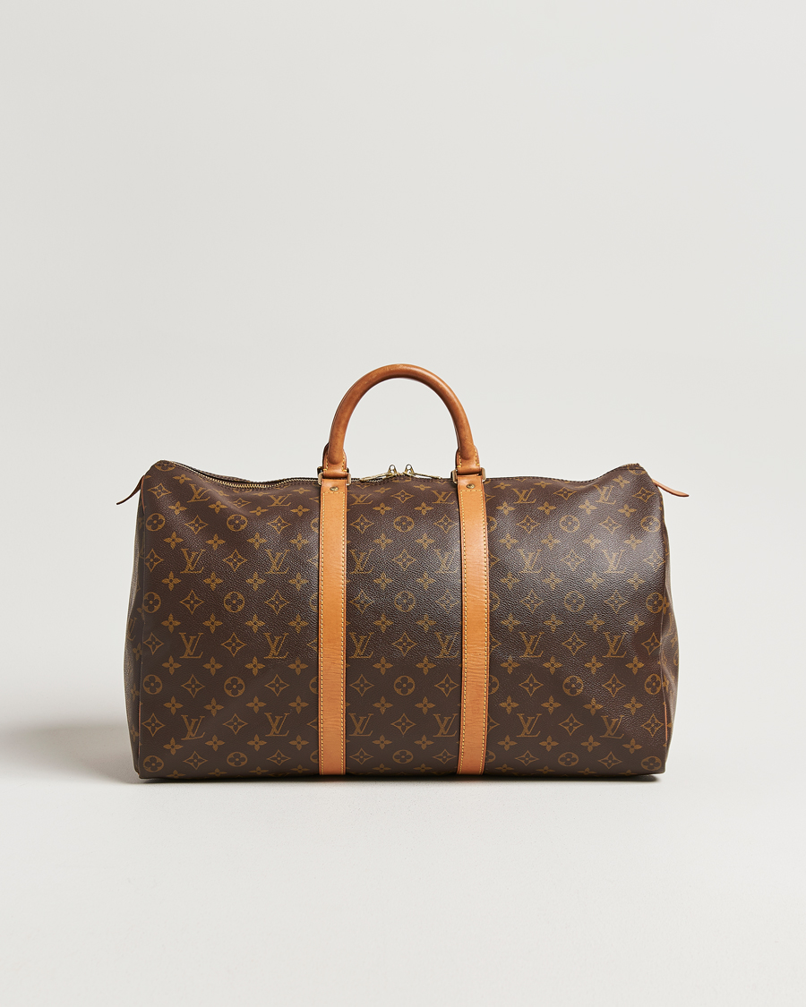 Mies | Pre-Owned & Vintage Bags | Louis Vuitton Pre-Owned | Keepall 50 Monogram