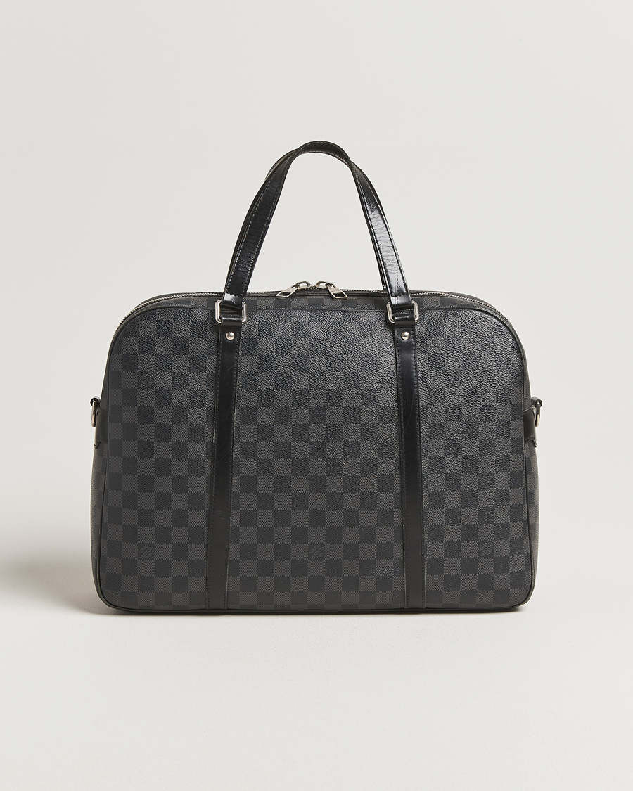 Mies | Pre-Owned & Vintage Bags | Louis Vuitton Pre-Owned | Jorn Porte Documents Damier Graphite