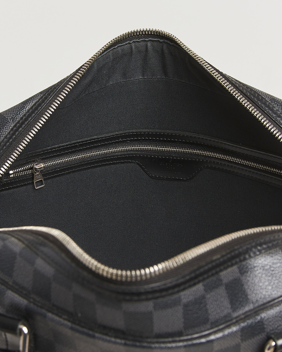 Mies | Pre-Owned & Vintage Bags | Louis Vuitton Pre-Owned | Jorn Porte Documents Damier Graphite