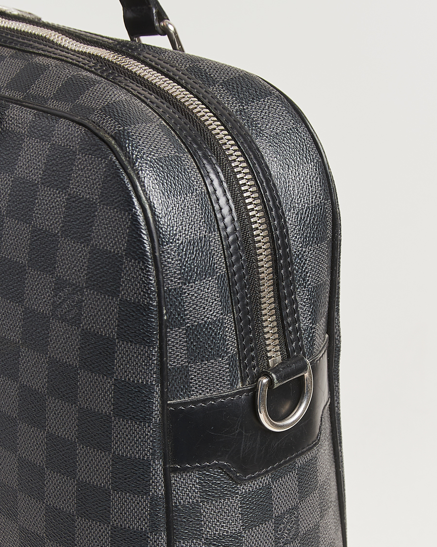 Mies | Pre-Owned & Vintage Bags | Louis Vuitton Pre-Owned | Jorn Porte Documents Damier Graphite
