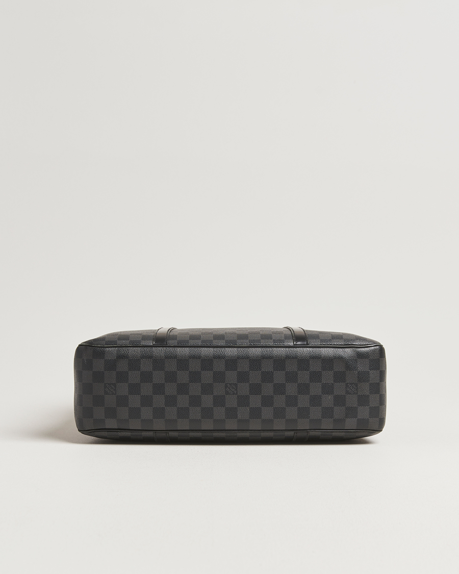 Mies | Pre-Owned & Vintage Bags | Louis Vuitton Pre-Owned | Jorn Porte Documents Damier Graphite