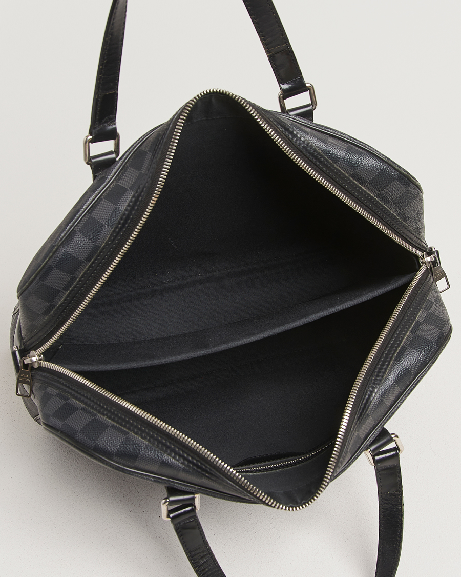 Mies | Pre-Owned & Vintage Bags | Louis Vuitton Pre-Owned | Jorn Porte Documents Damier Graphite