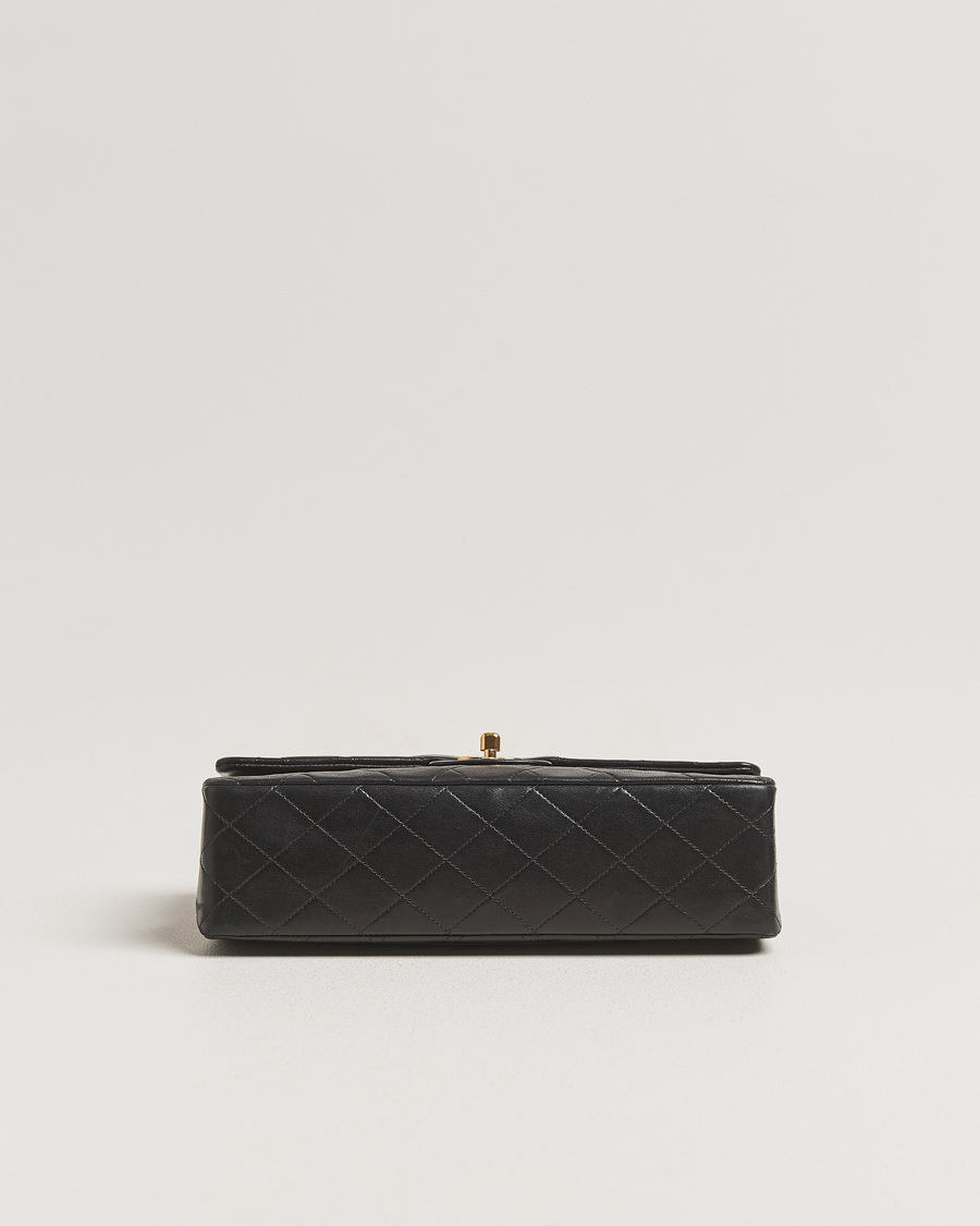 Mies | Chanel Pre-Owned Classic Double Flap Medium Black | Chanel Pre-Owned | Classic Double Flap Medium Black
