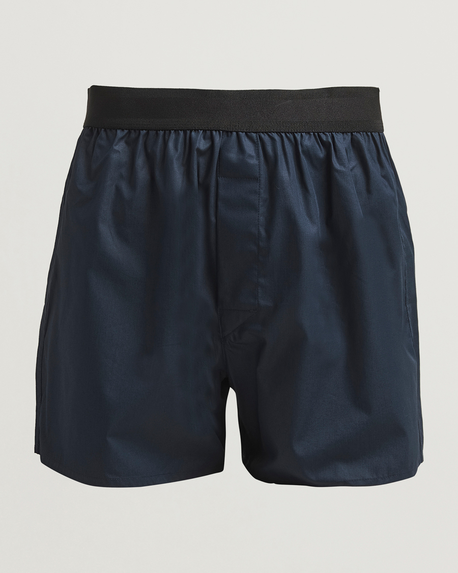 Mies | Alusvaatteet | CDLP | Cotton Woven Boxer Shorts Navy