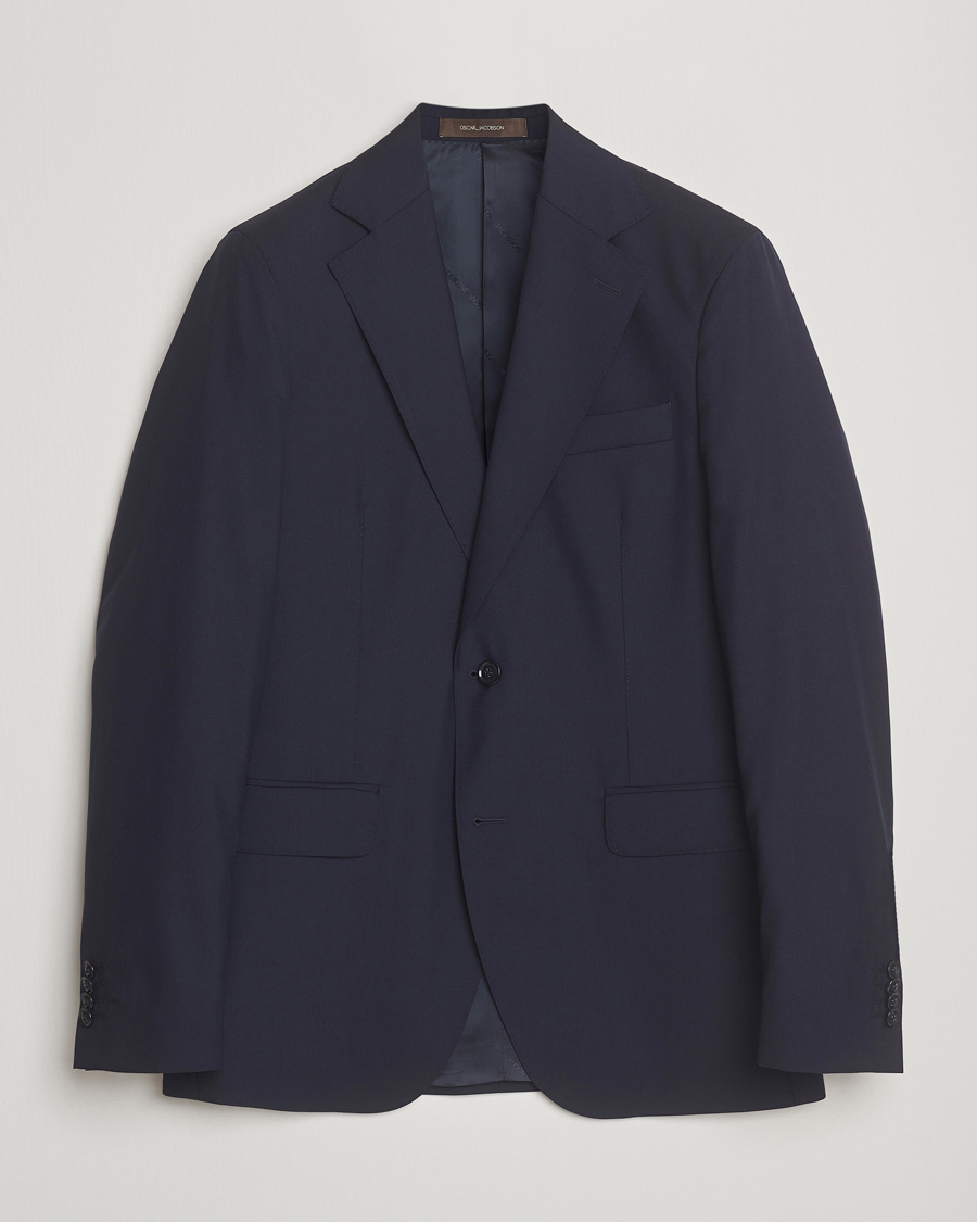 Mies | Pikkutakit | Oscar Jacobson | Ego Wool Blazer Blue