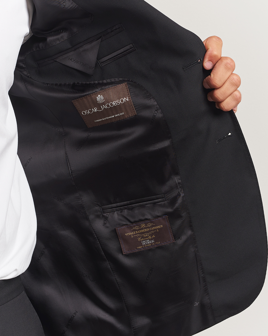 Mies | Pikkutakit | Oscar Jacobson | Ego Wool Blazer Black