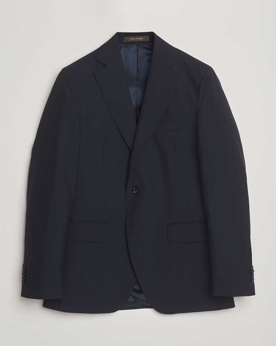 Mies | Pikkutakit | Oscar Jacobson | Fogerty Wool Blazer Navy