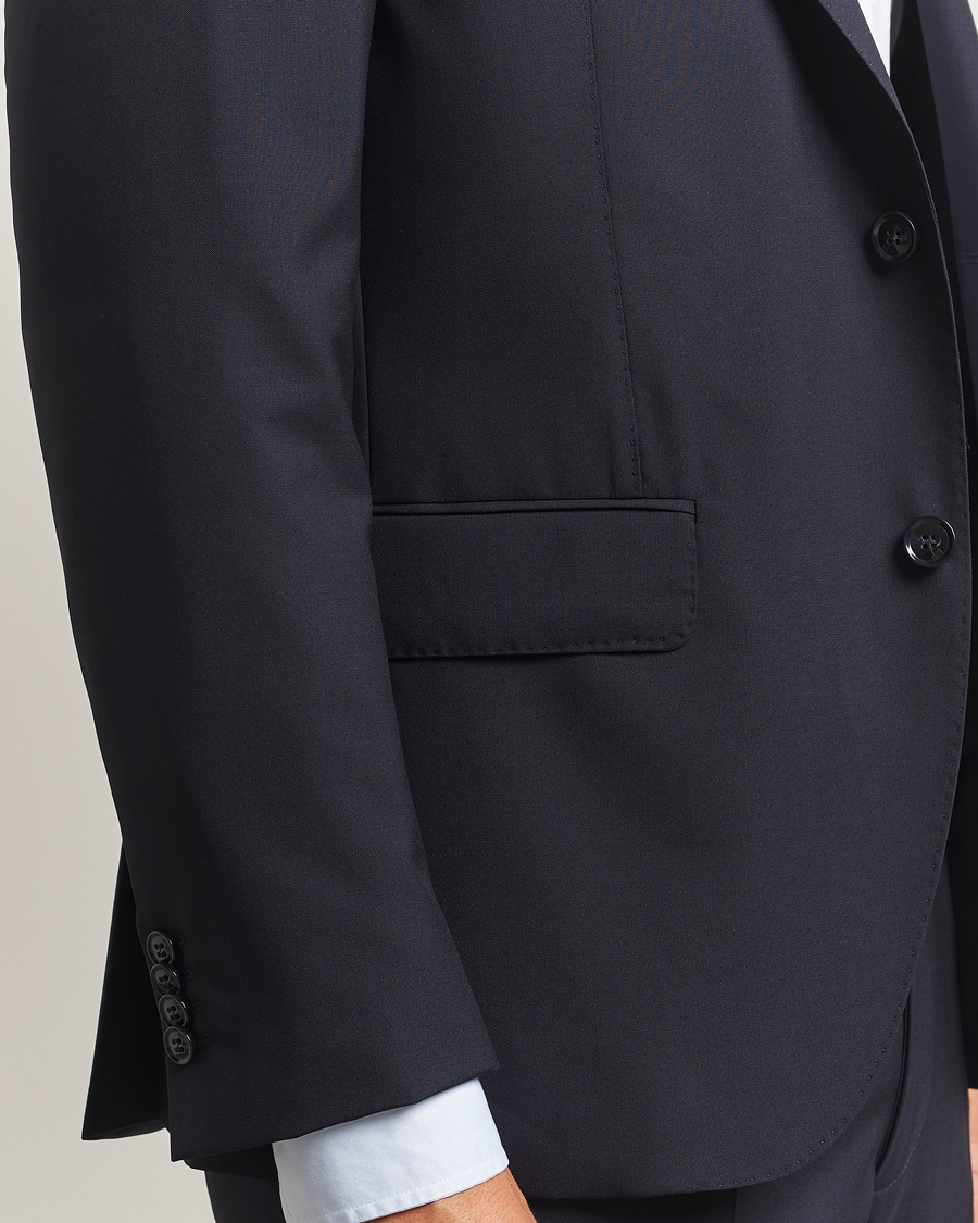 Mies | Pikkutakit | Oscar Jacobson | Fogerty Wool Blazer Navy