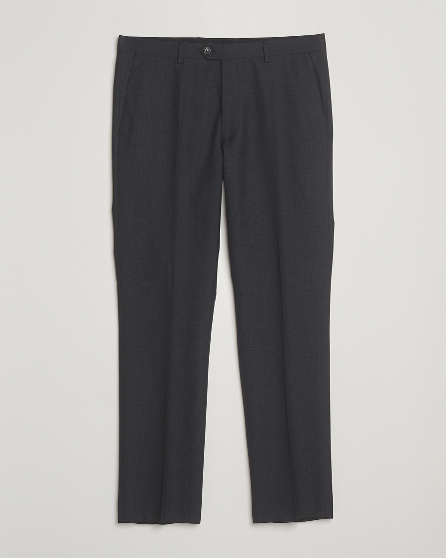 Mies | Housut | Oscar Jacobson | Dandy Wool Trousers Grey