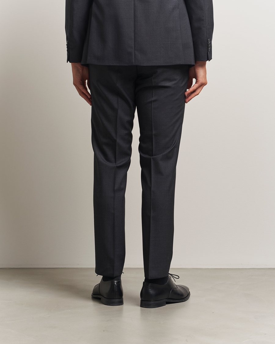 Mies | Housut | Oscar Jacobson | Dandy Wool Trousers Grey