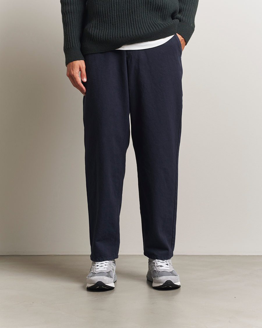 Mies | Housut | Forét | Clay Twill Pants Navy