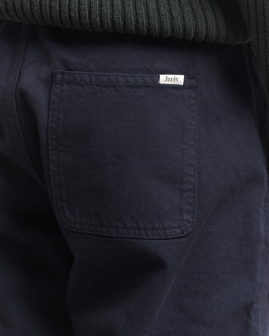 Mies | Housut | Forét | Clay Twill Pants Navy