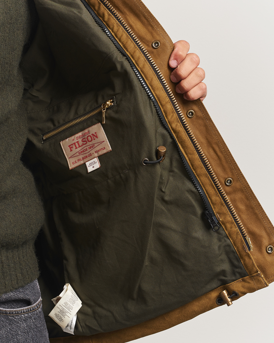 Mies | Takit | Filson | Tin Cloth Field Jacket Dark Tan