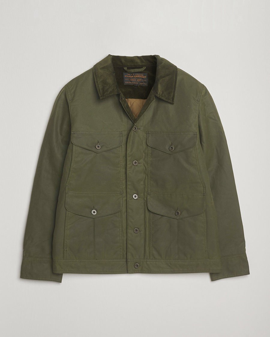 Mies | Takit | Filson | Journeyman Waxed Jacket Otter Green
