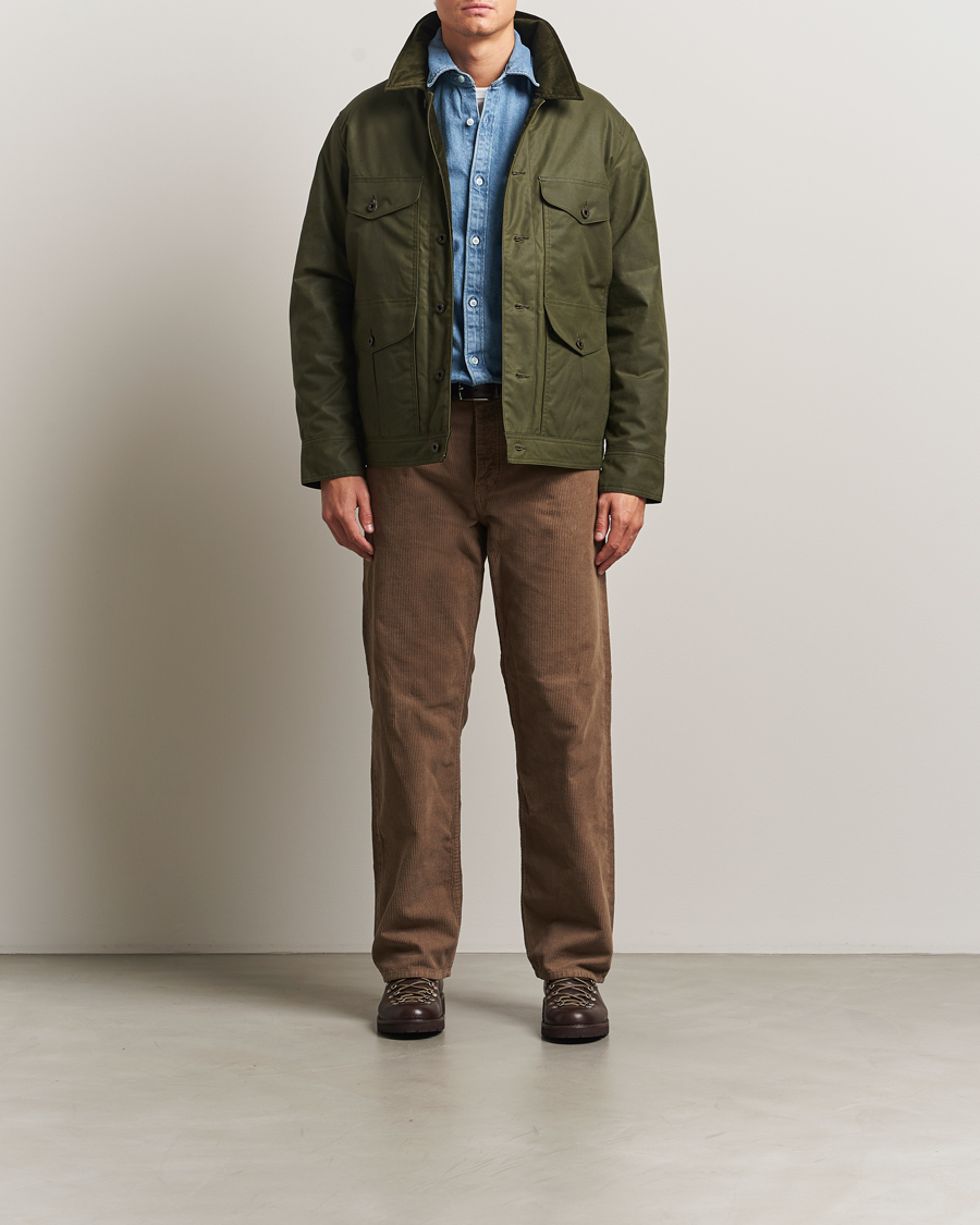 Mies | Takit | Filson | Journeyman Waxed Jacket Otter Green