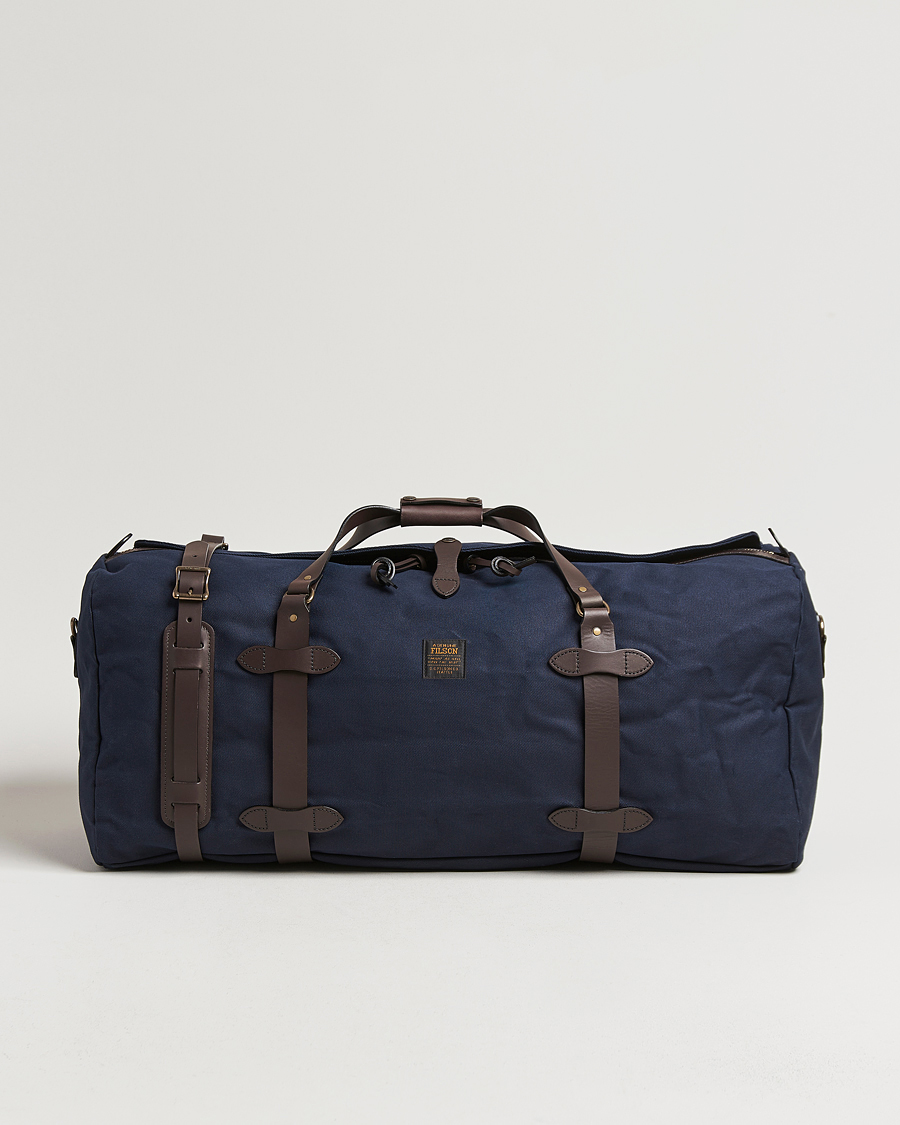 Mies | Filson Rugged Twill Duffle Large Navy | Filson | Rugged Twill Duffle Large Navy