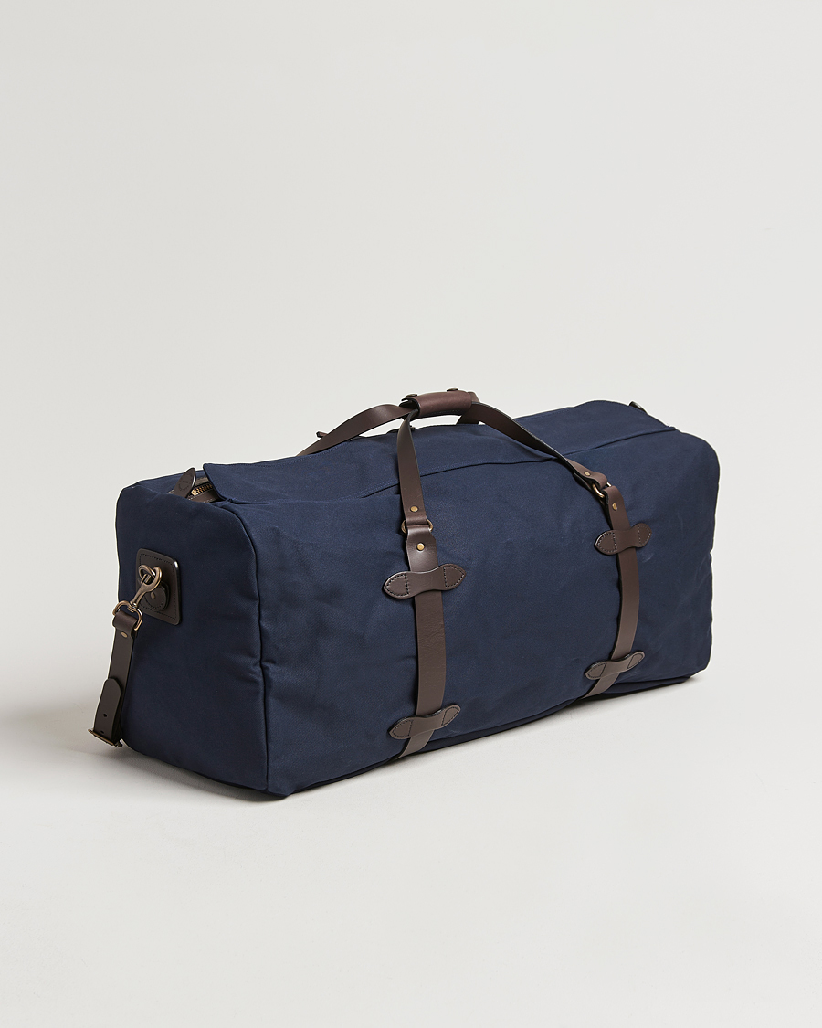 Mies | Filson Rugged Twill Duffle Large Navy | Filson | Rugged Twill Duffle Large Navy