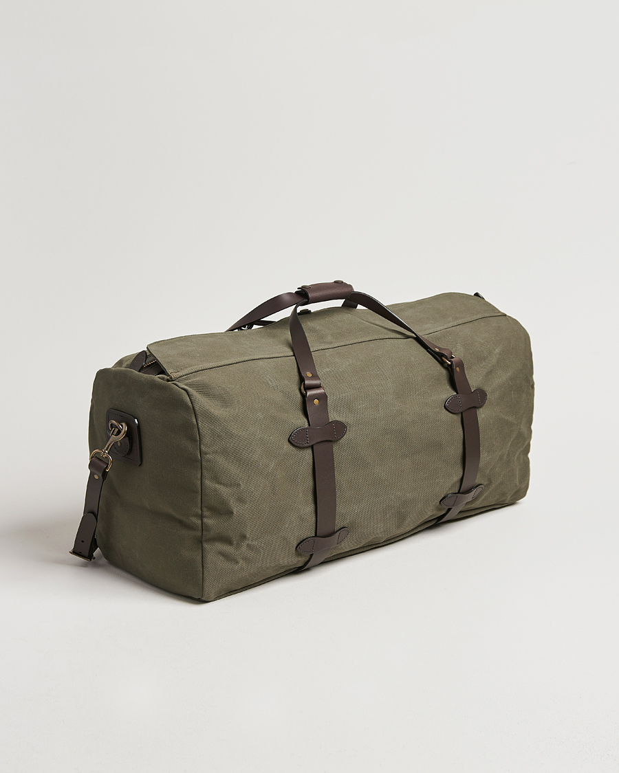 Mies | Laukut | Filson | Rugged Twill Duffle Large Otter Green