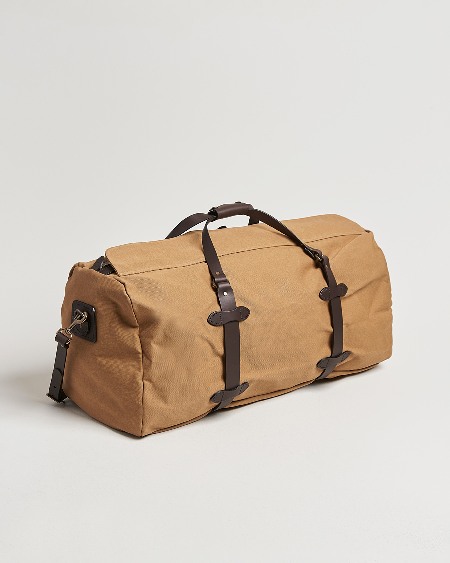 Mies | Laukut | Filson | Rugged Twill Duffle Large Tan