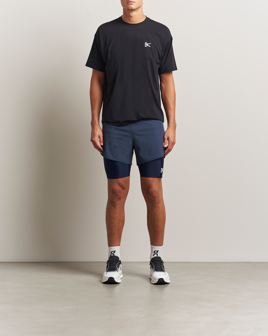 Mies | T-paidat | District Vision | Lightweight Short Sleeve T-Shirt Black