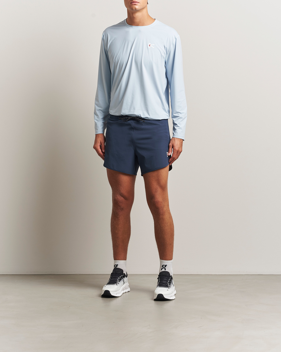 Mies | Shortsit | District Vision | 5 Inch Training Shorts Pacific Blue