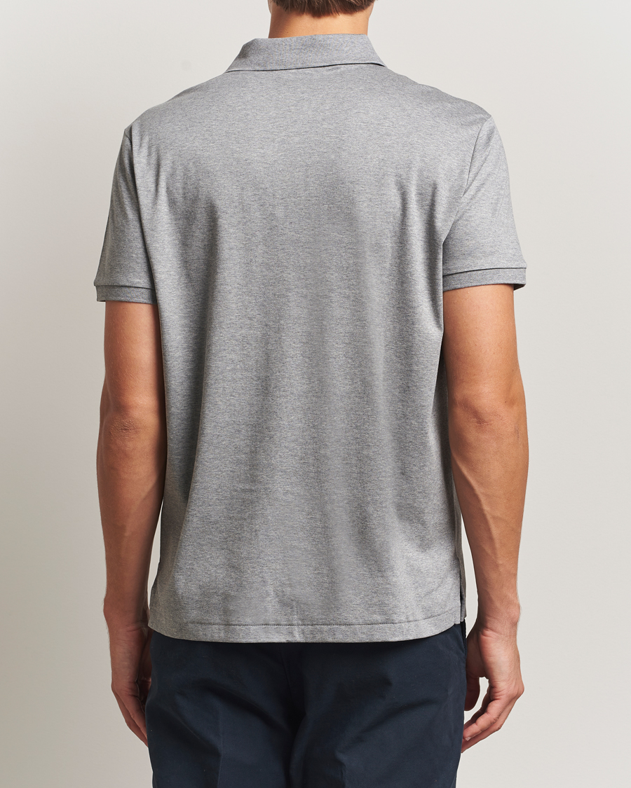 Mies | Pikeet | Polo Ralph Lauren | Custom Slim Fit Cotton Polo Steel Heather