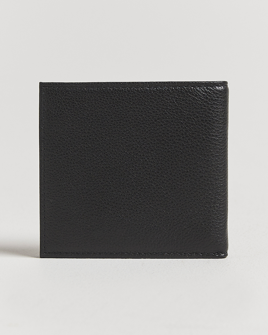 Mies | Lompakot | Polo Ralph Lauren | Pebbled Leather Billfold Wallet Black