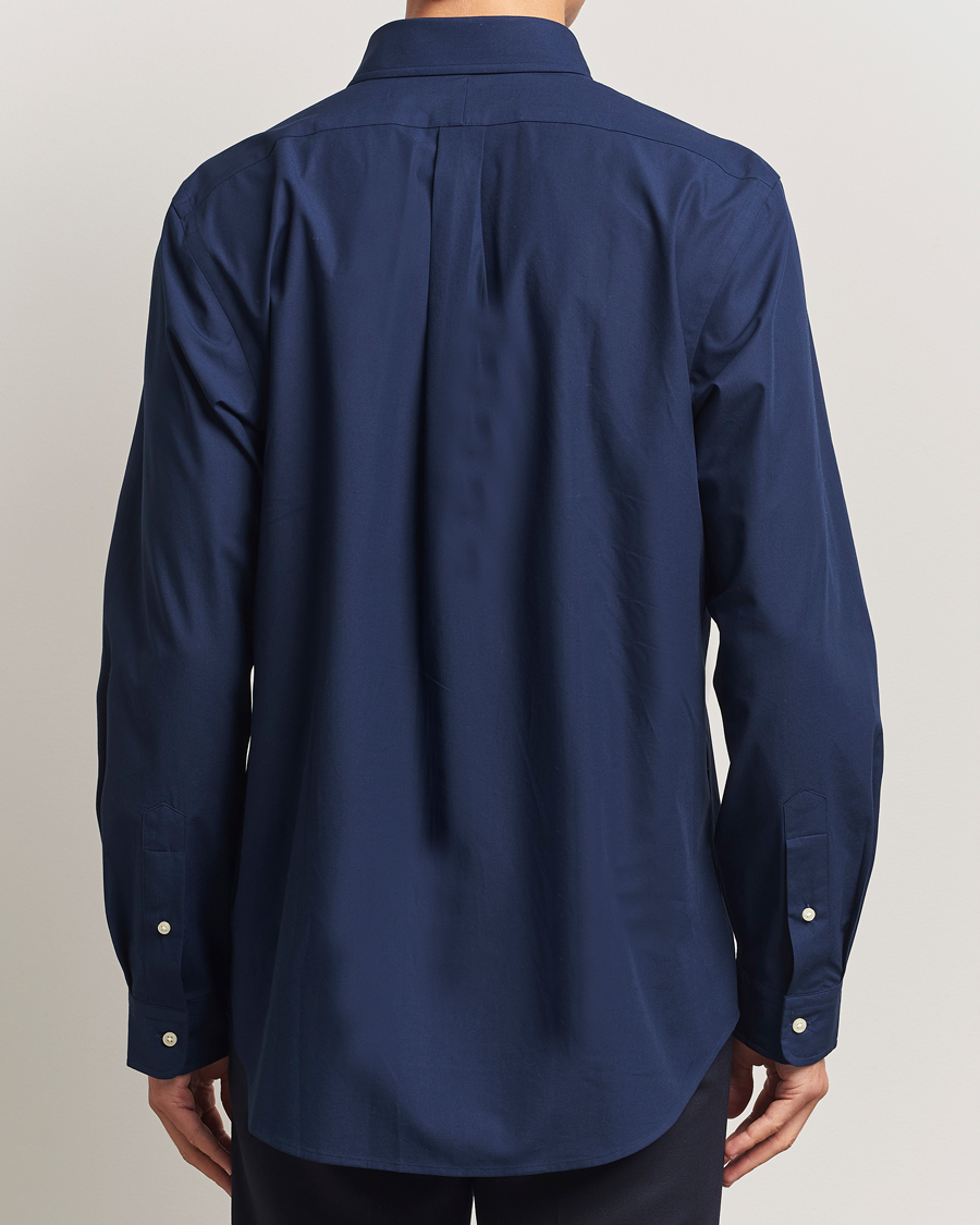 Mies | Kauluspaidat | Polo Ralph Lauren | Custom Fit Stretch Poplin Shirt Newport Navy