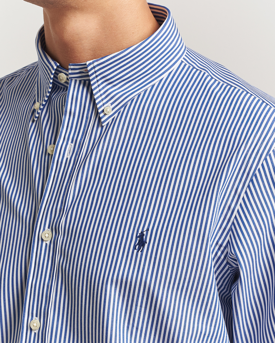Mies | Kauluspaidat | Polo Ralph Lauren | Custom Fit Stretch Poplin Shirt Bengal Stripe
