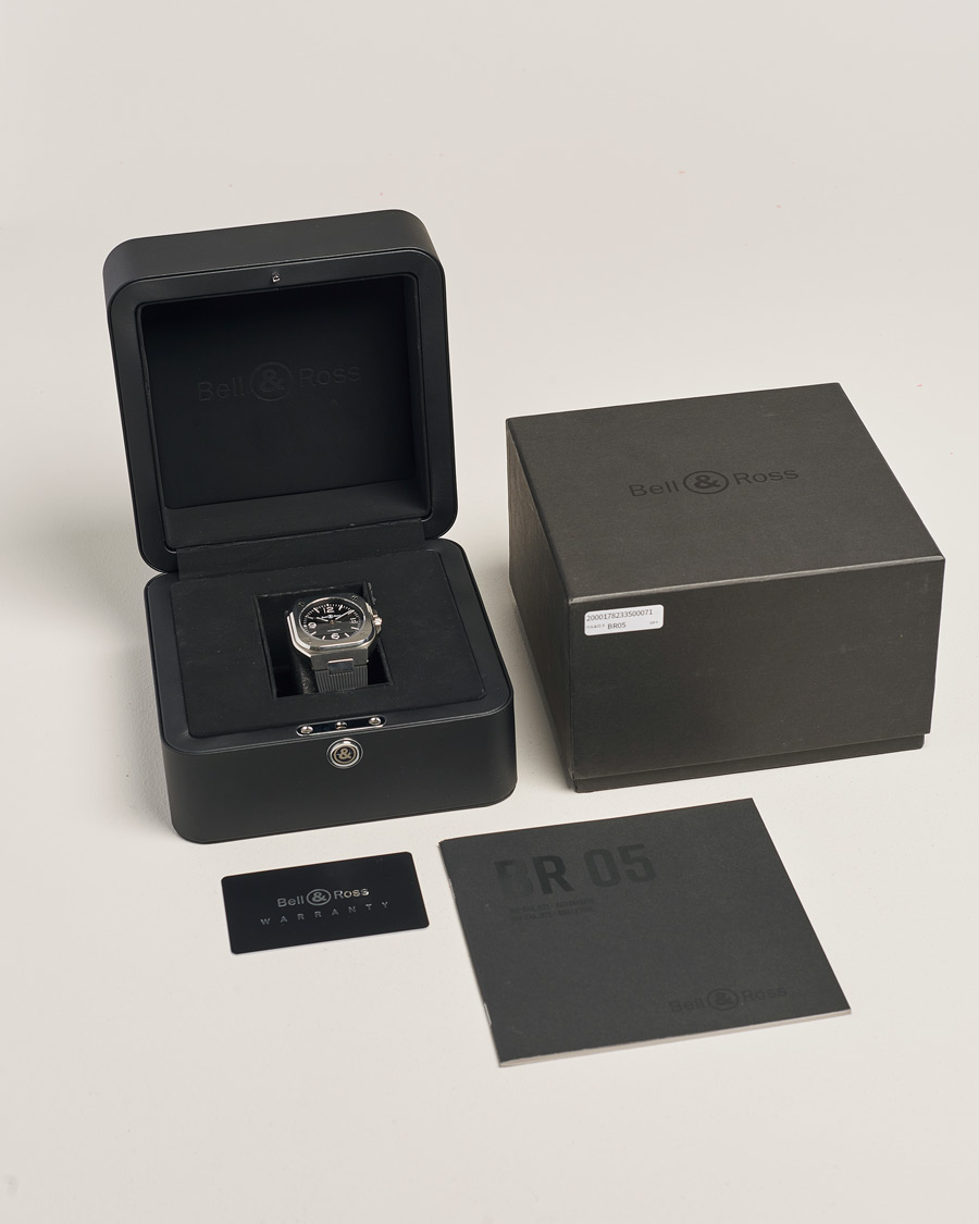Mies | Bell & Ross Pre-Owned BR05A BL ST | Bell & Ross Pre-Owned | BR05A BL ST