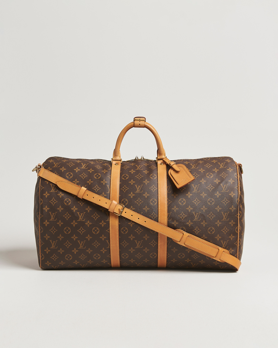 Mies | Louis Vuitton Pre-Owned Keepall Bandoulière 55 Monogram | Louis Vuitton Pre-Owned | Keepall Bandoulière 55 Monogram