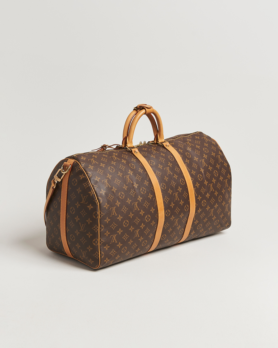 Mies | Louis Vuitton Pre-Owned Keepall Bandoulière 55 Monogram | Louis Vuitton Pre-Owned | Keepall Bandoulière 55 Monogram