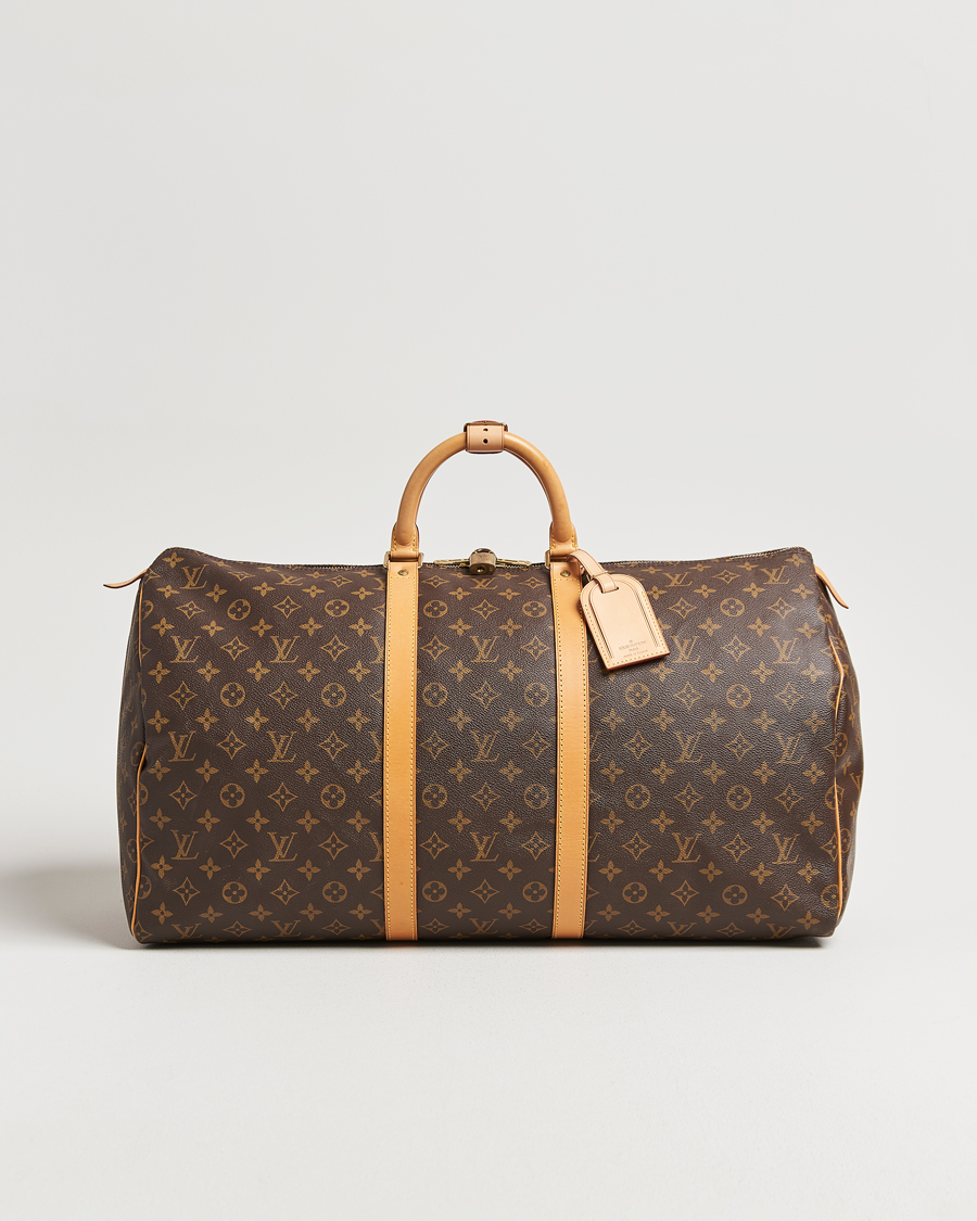 Mies | Louis Vuitton Pre-Owned Keepall 55 Monogram | Louis Vuitton Pre-Owned | Keepall 55 Monogram